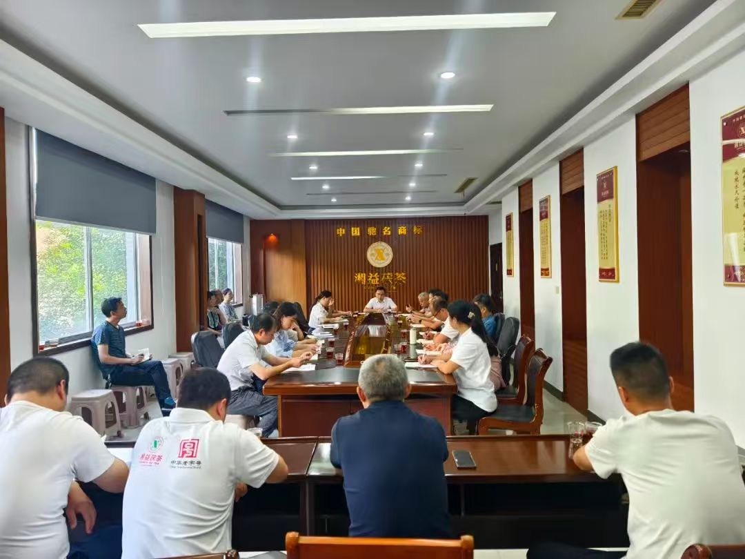 凝心聚力再出發(fā)，益陽(yáng)茶廠召開(kāi)2025年半年度總結(jié)會(huì)